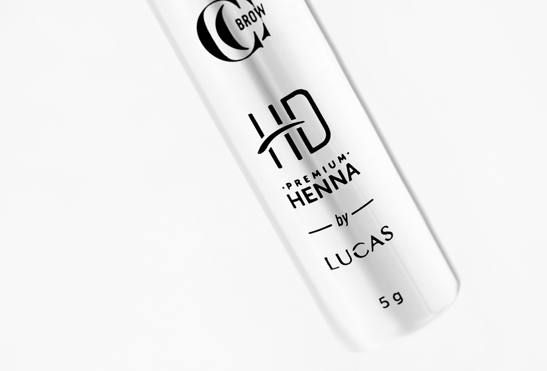 Хна для бровей Lucas' Cosmetics CC Brow Premium henna HD орех