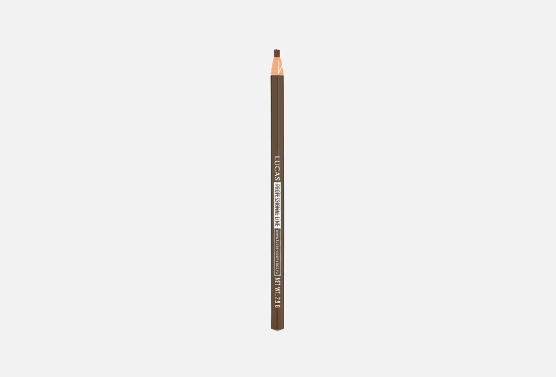Карандаш для бровей Lucas' Cosmetics CC Brow Wrap brow pencil 02 (темно-коричневый)
