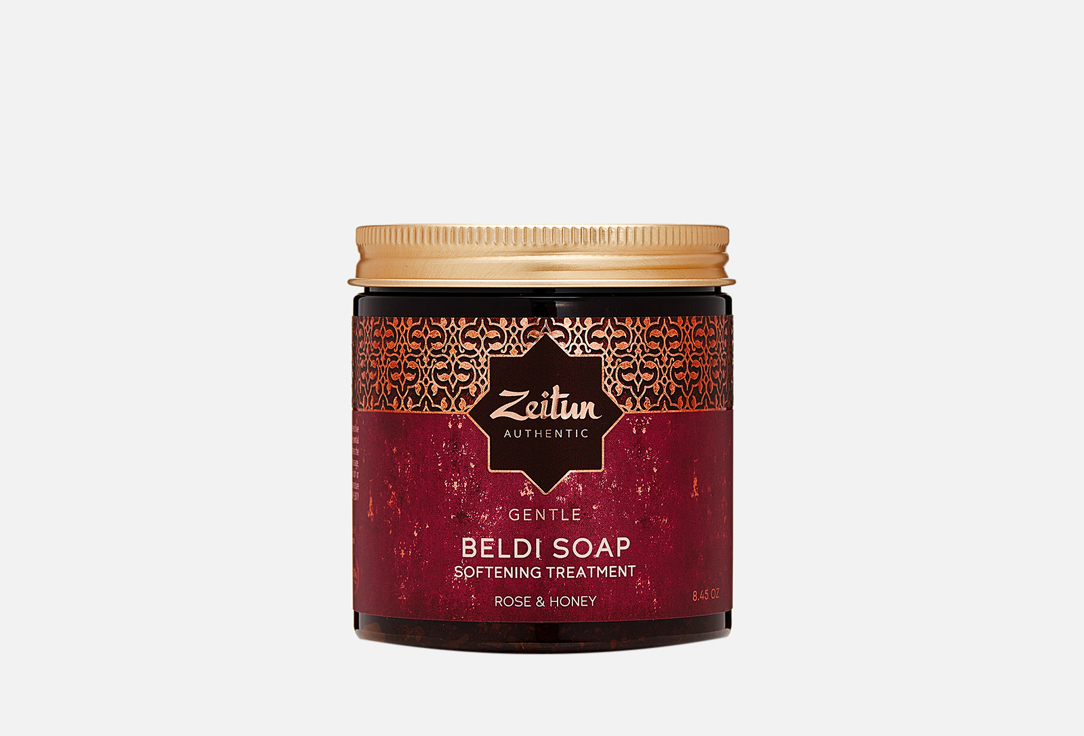 мыло бельди для лица и тела Zeitun Beldi soap with Honey and Damascus rose for dry skin 