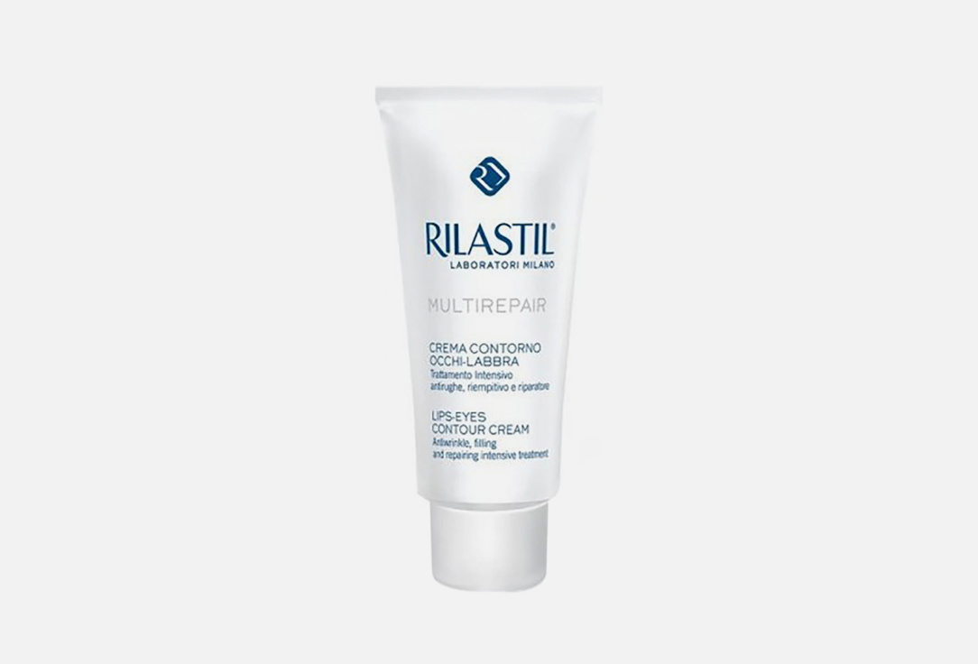 

Крем для области глаз и губ восстанавливающий RILASTIL, MULTIREPAIR CREMA CONTORNO OCCHI 15 мл