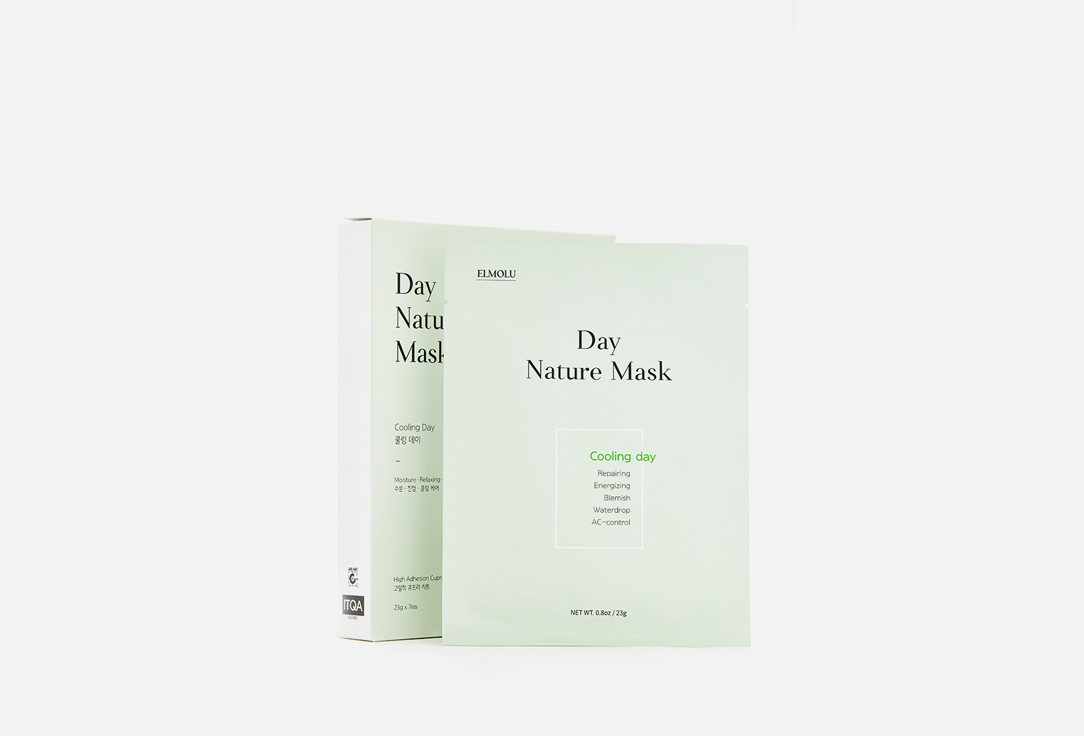 Набор охлаждающих масок ELMOLU Cooling day Day Nature Mask 