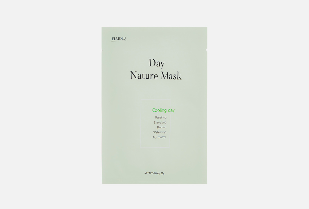 Охлаждающая маска ELMOLU Cooling day Day Nature Mask 1 шт