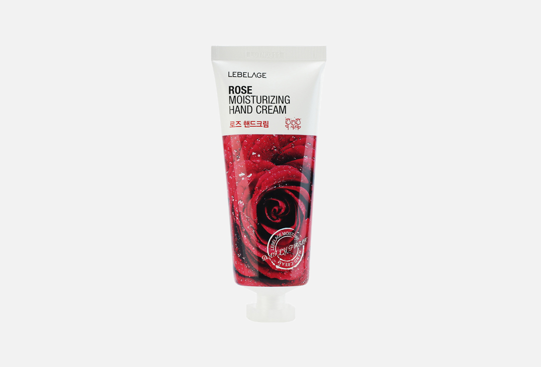 Крем для рук увлажняющий с экстрактом розы Lebelage Rose Moisturizing Hand Cream 