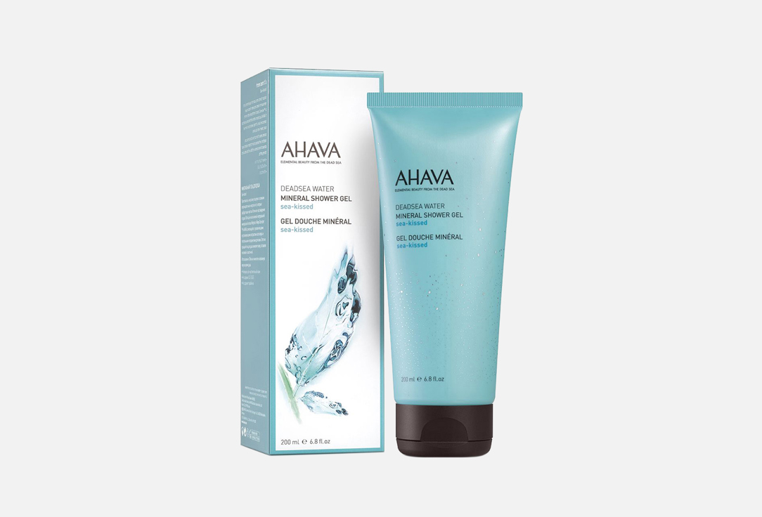 Минеральный гель для душа AHAVA Sea kissed 200 мл минеральный шампунь ahava deadsea water mineral shampoo 400 мл