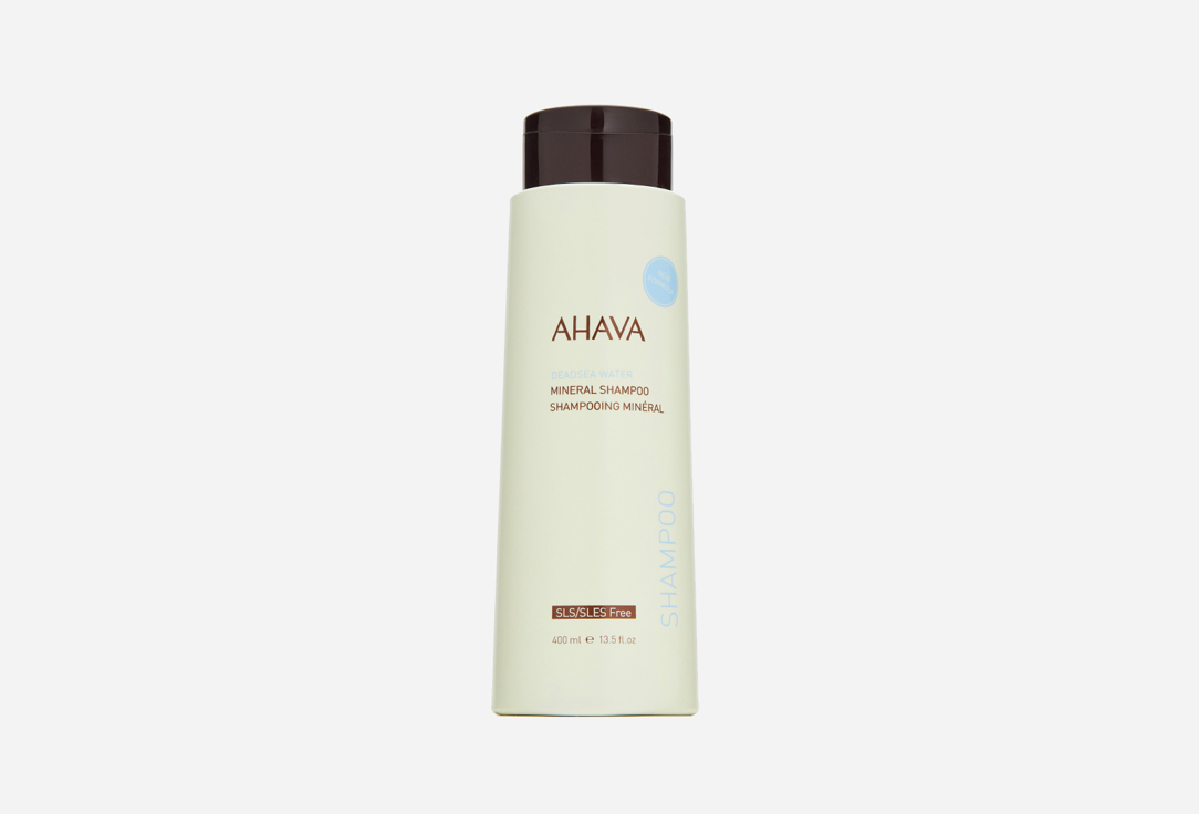 Минеральный шампунь AHAVA DEADSEA WATER Mineral Shampoo 400 мл шампунь кератирование для сияния волос с минералами мертвого моря витэкс 400мл