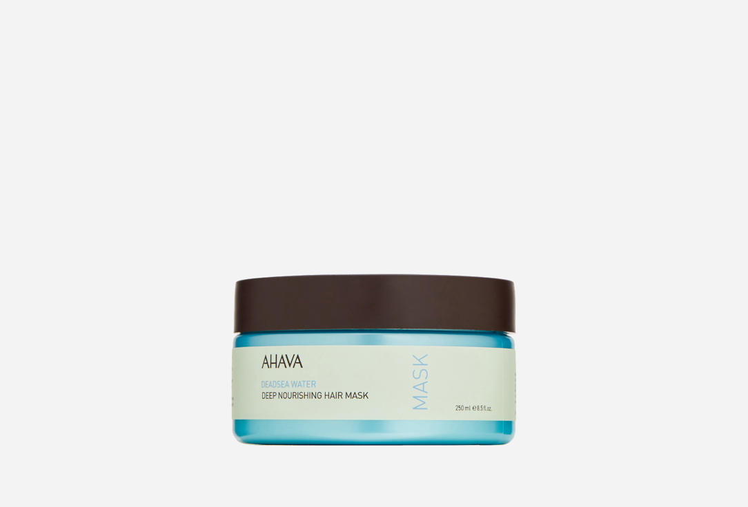 Изображение товара Маска для волос AHAVA DEADSEA WATER DEEP NOURISHING HAIR MASK 250 мл натуральный уход