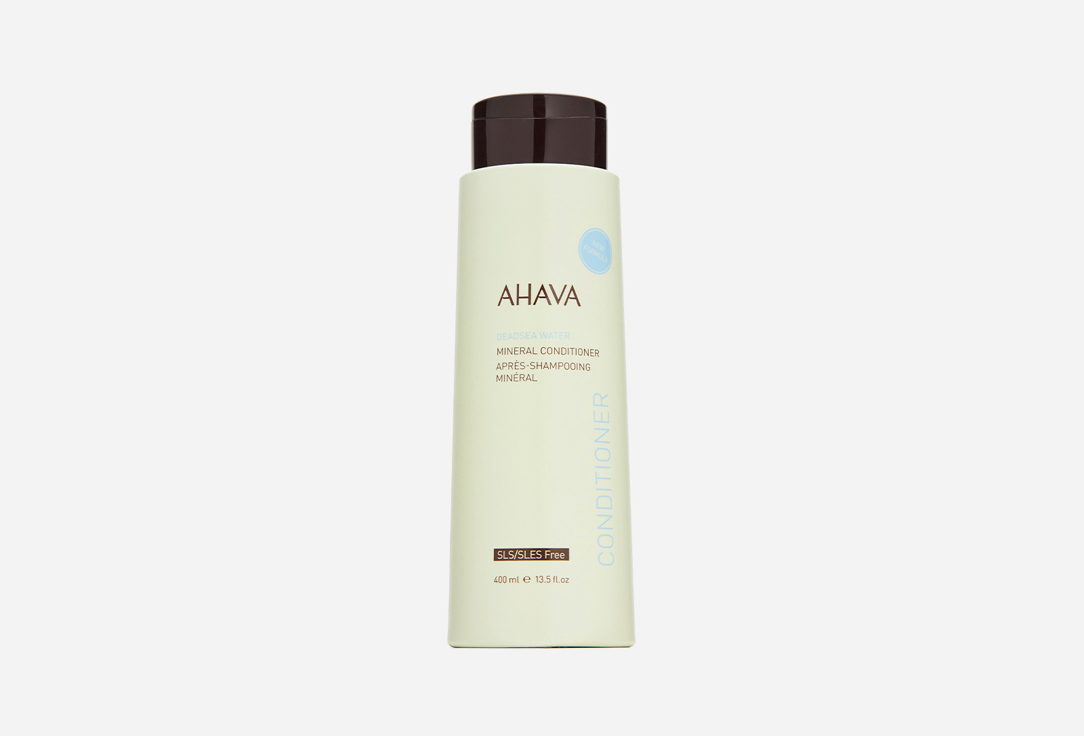 Минеральный кондиционер для волос AHAVA Deadsea Water 400 мл ahava крем для ног ahava deadsea water минеральный 100 мл