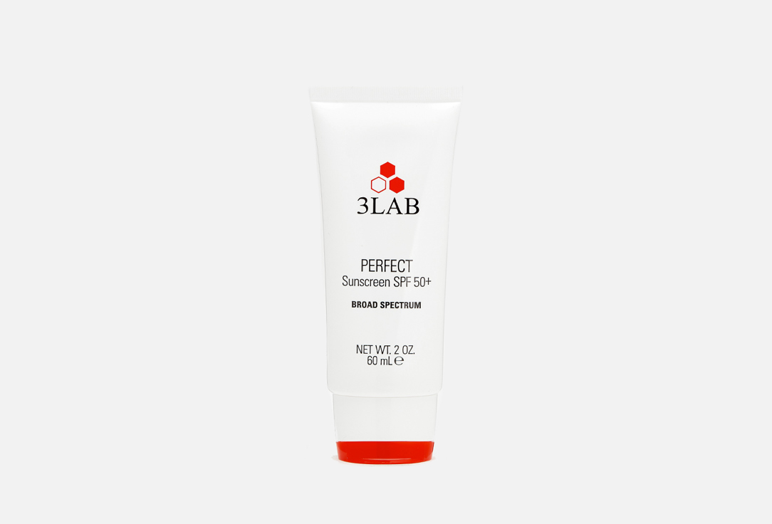 Идеальный солнцезащитный крем SPF 50+ 3LAB Perfect Sunscreen 60 мл 3lab super h serum