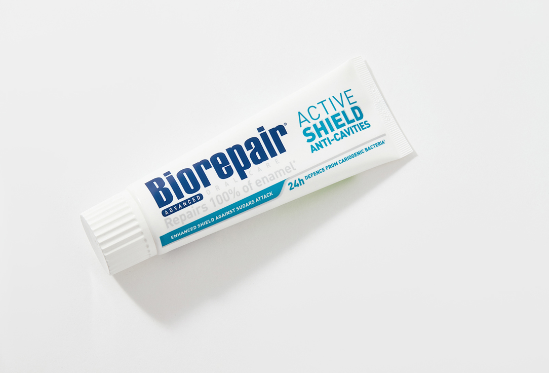 Зубная паста для проактивной защиты BIOREPAIR scudo attivo ANTI-CARIE 