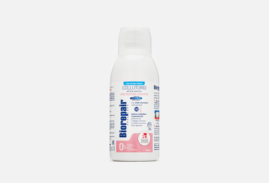 

Ополаскиватель для полости рта защита десен BIOREPAIR, Mouthwash gum protection 1 шт