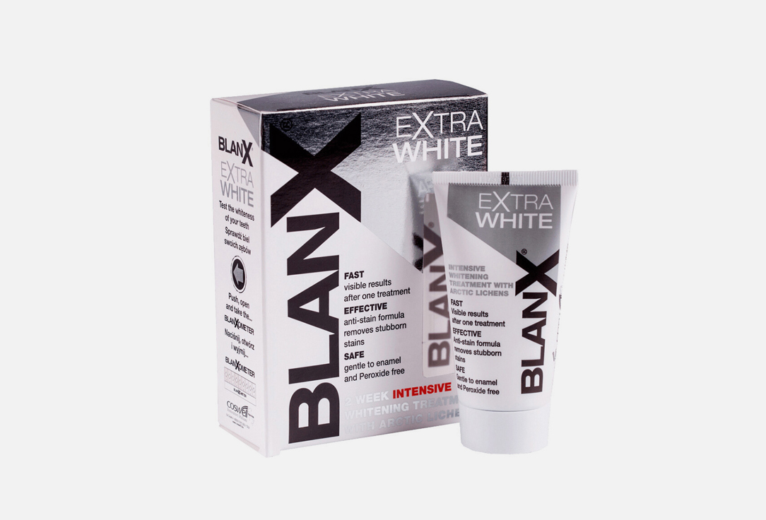 Паста Интенсивное отбеливание BLANX Extra White 50 мл зубная паста blanx sensitive