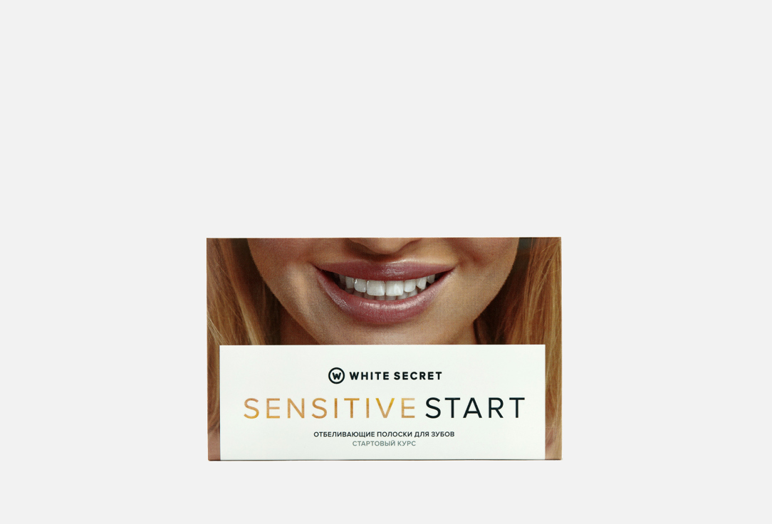 Отбеливающие полоски (7 саше) White Secret Sensitive Start  