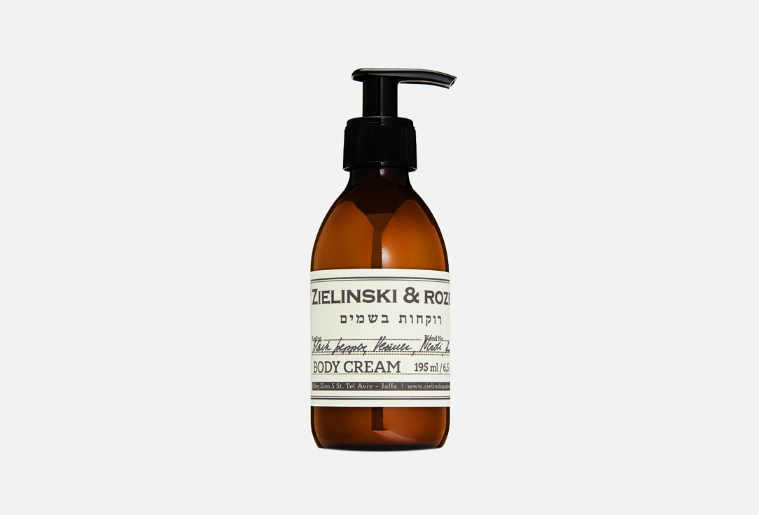 Крем для тела ZIELINSKI & ROZEN Black Pepper, Vetiver, Neroli, Amber 195 мл