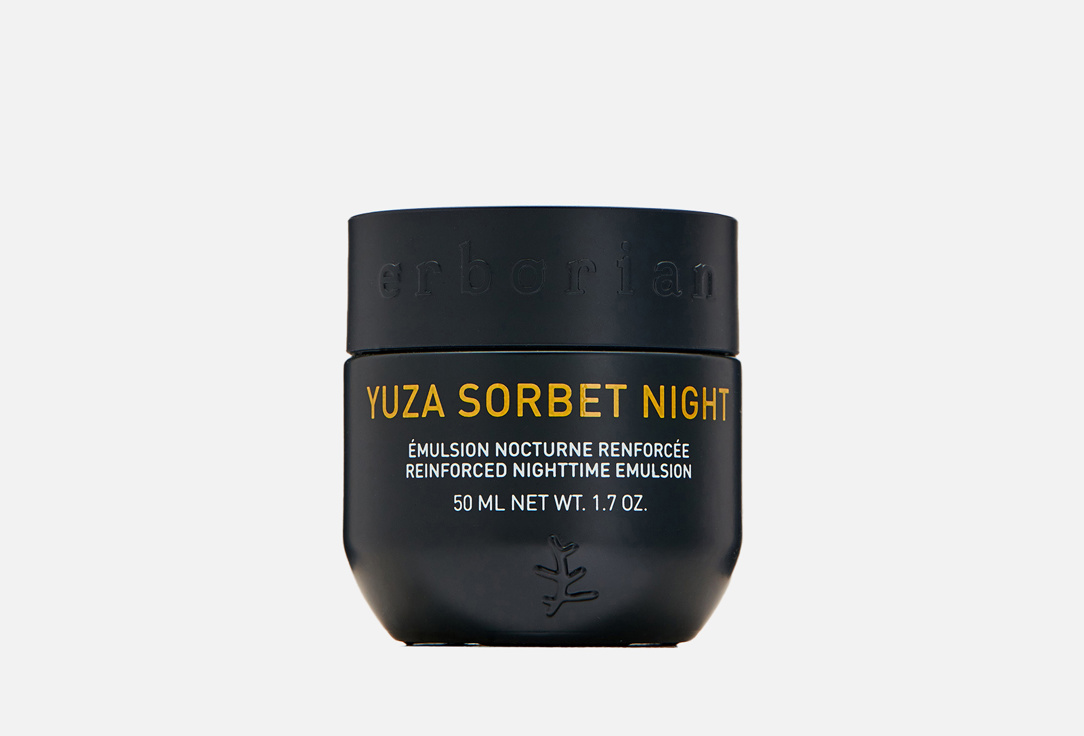 Крем для лица ночной увлажняющий ERBORIAN YUZA SORBET NIGHT 50 мл