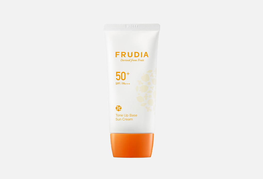 Солнцезащитная тональная крем-основа SPF50+/PA+++  Frudia Tone Up Base Sun Cream 