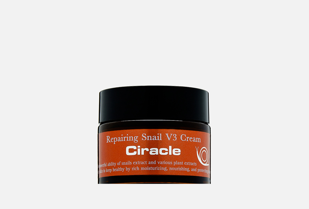 Восстанавливающий крем для лица с антивозрастным эффектом CIRACLE Repairing V3 50 мл snail вибромассажер для двойной стимуляции vibe розовый snail