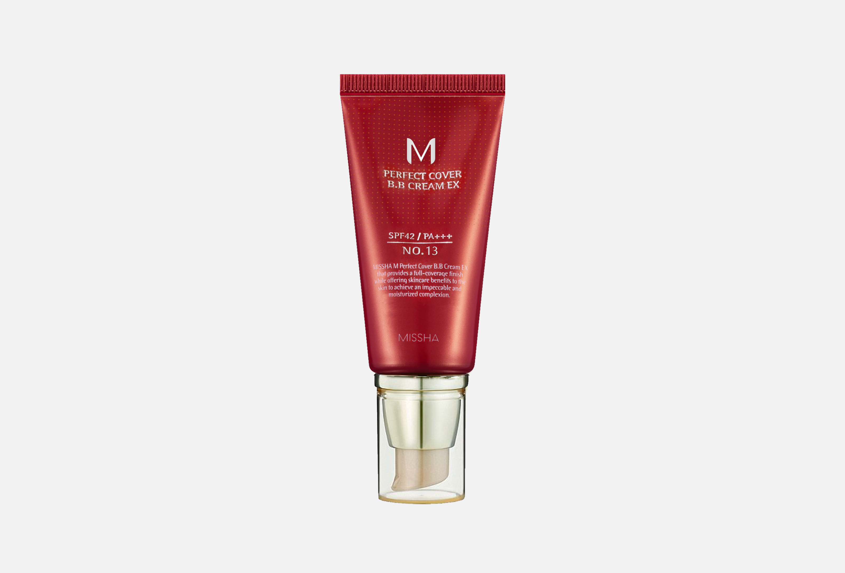 Missha BB крем для лица spf 42+ Perfect Cover EX 13 50 мл — купить в Минске