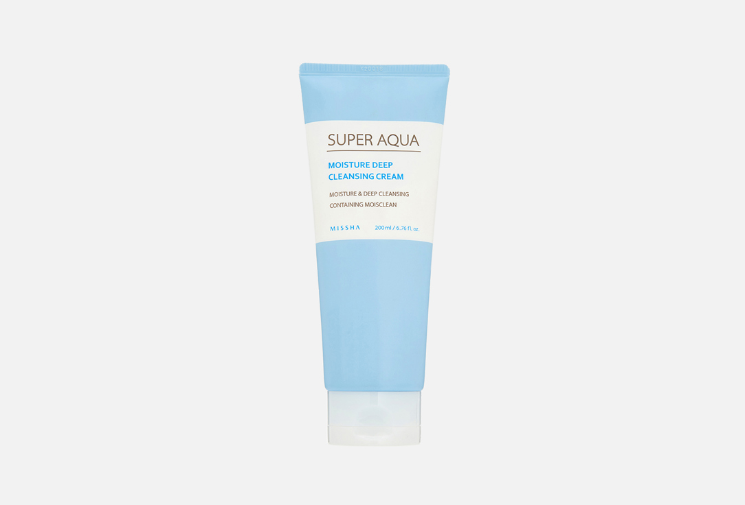Очищающий крем Missha Super Aqua Moisture Deep Cleansing Cream 