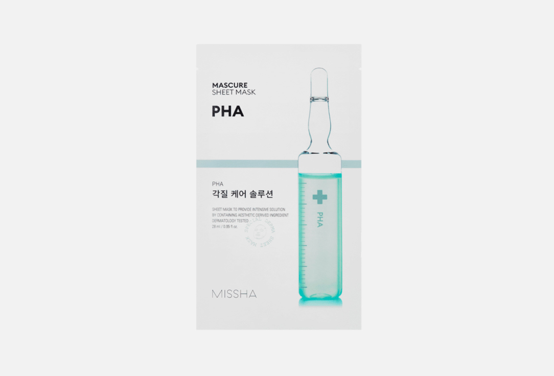 Missha Маска для лица MISSHA Mascure Peeling Solution Sheet Mask