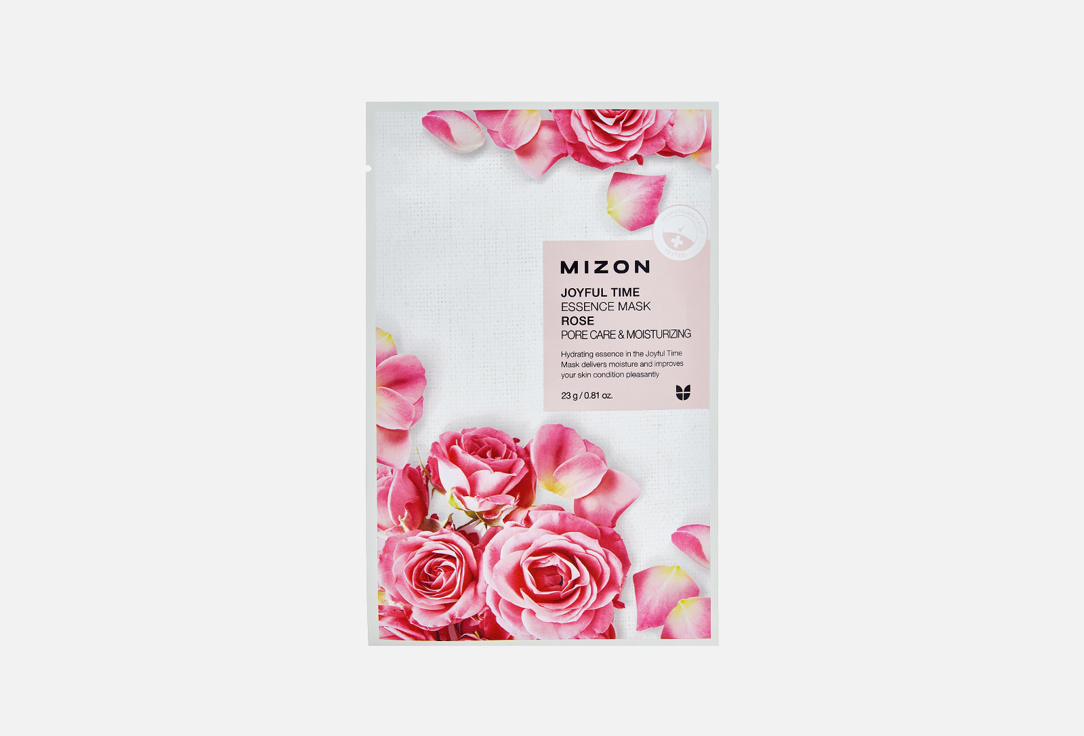 

Тканевая маска для лица MIZON, Joyful Time Essence Mask Rose 23 г