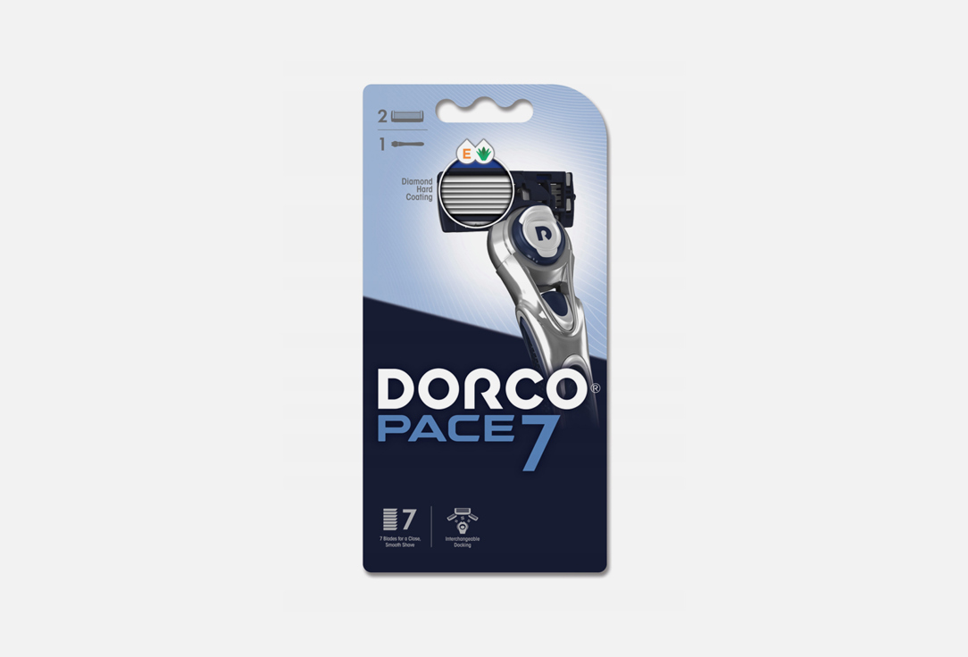 Изображение товара Станок для бритья + 2 сменные кассеты Dorco Dorco Pace7