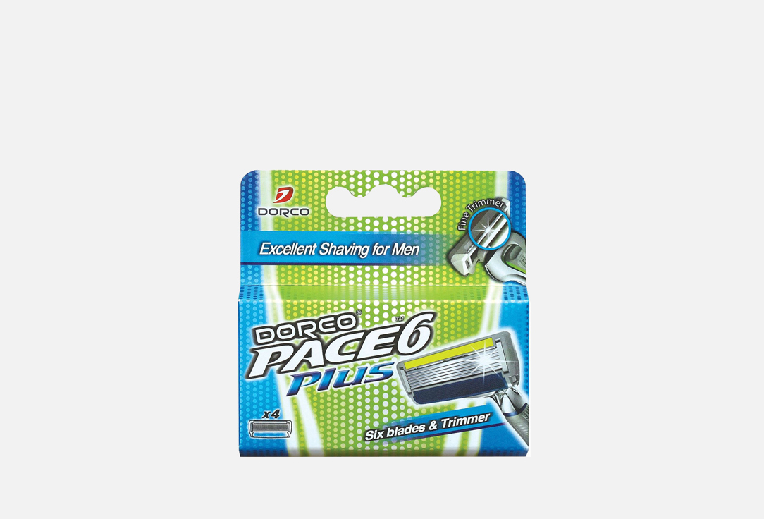 Изображение товара Кассеты для бритья с триммером Dorco Dorco Pace6 Plus