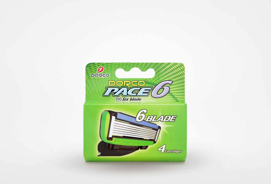 Кассеты для бритья DORCO Dorco Pace6 4 шт кассеты для бритья 4шт dorco dorco shai4