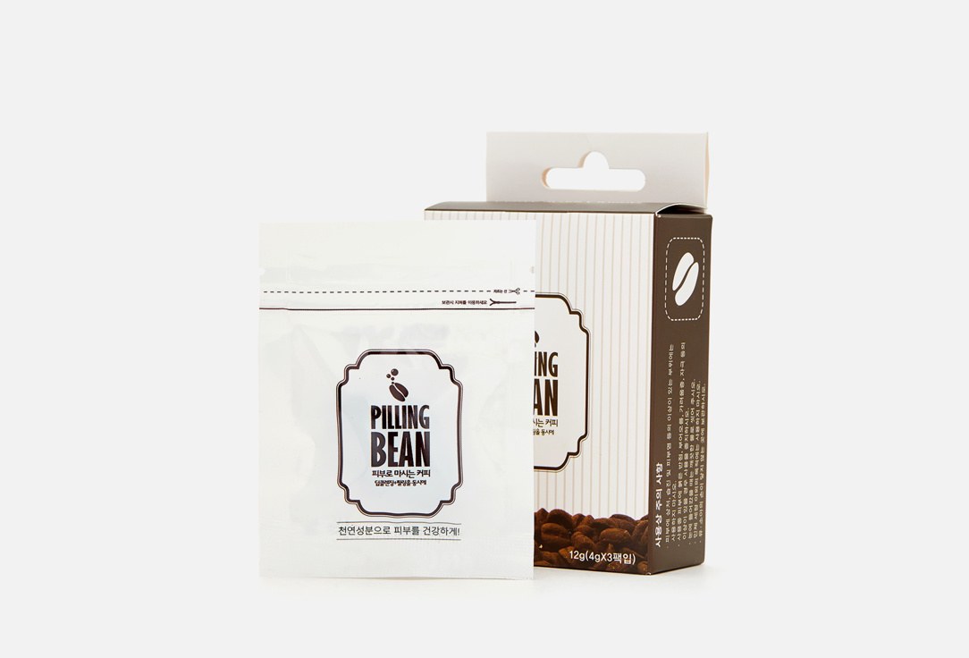 Кофейный очищающий скраб для лица PillingBean Premium Coffee Scrub Cleanser 