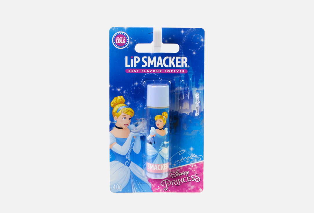 Бальзам для губ с ароматом ванили LIP SMACKER Disney Princess Cinderella Vanilla Sparkle 