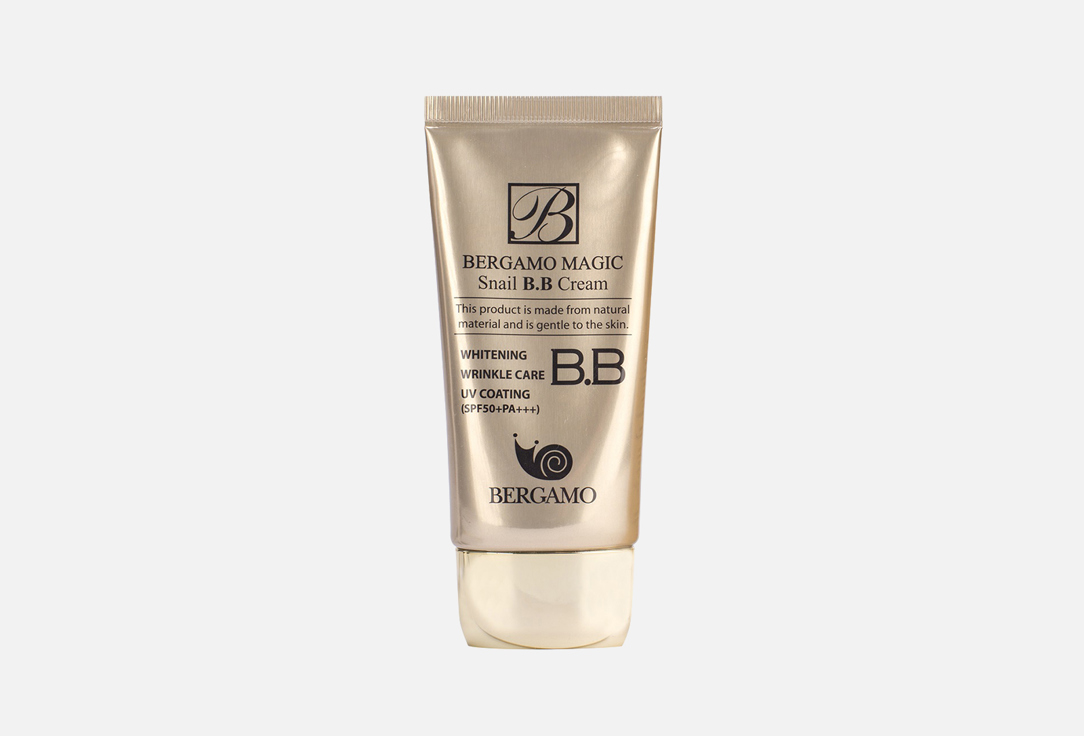 BB крем SPF 50/PA+++ Bergamo Magic Snail B.B Cream 