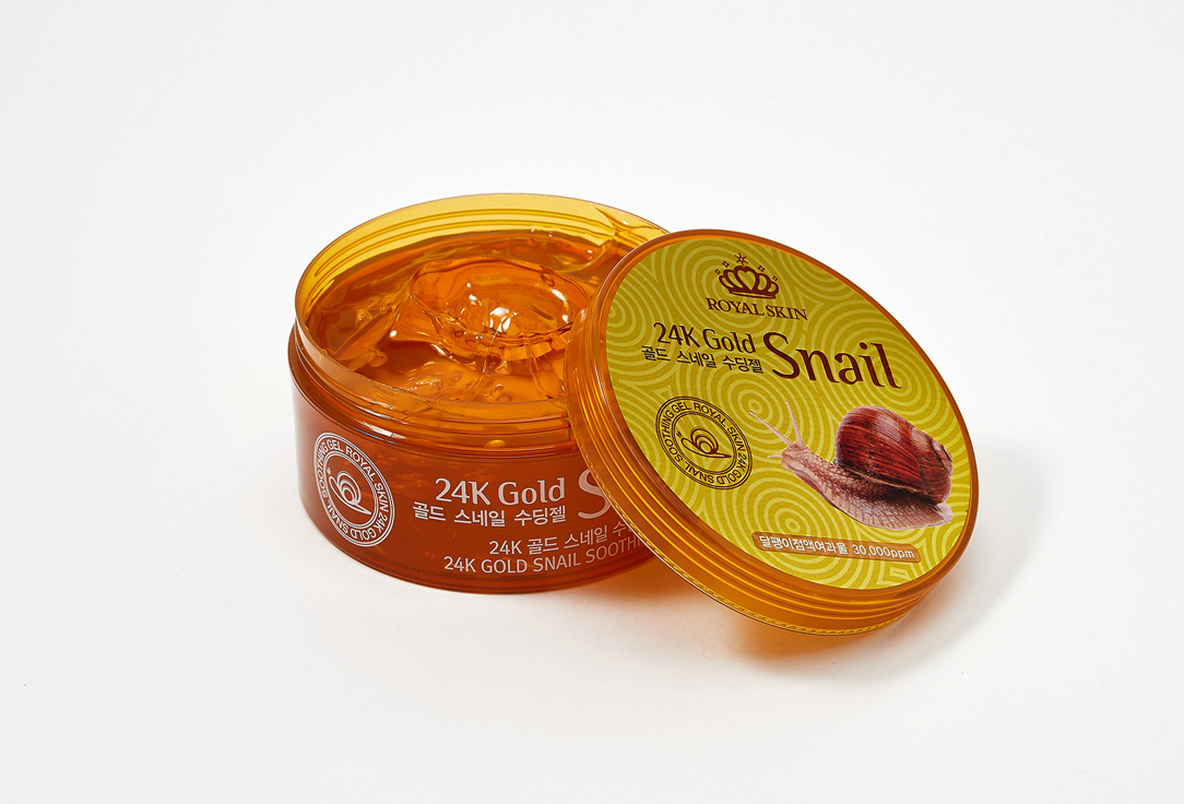 24K gold snail soothing gel  300