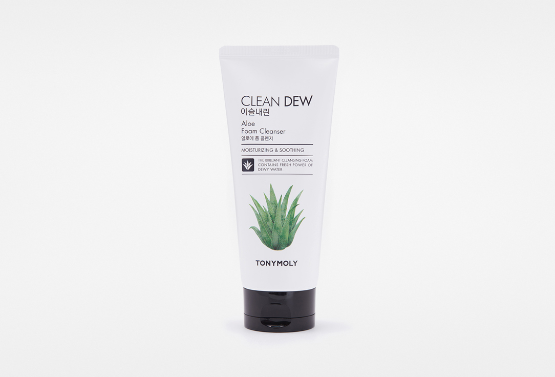 

Пенка для умывания TONY MOLY, Clean Dew Aloe Foam Cleanser 180 мл