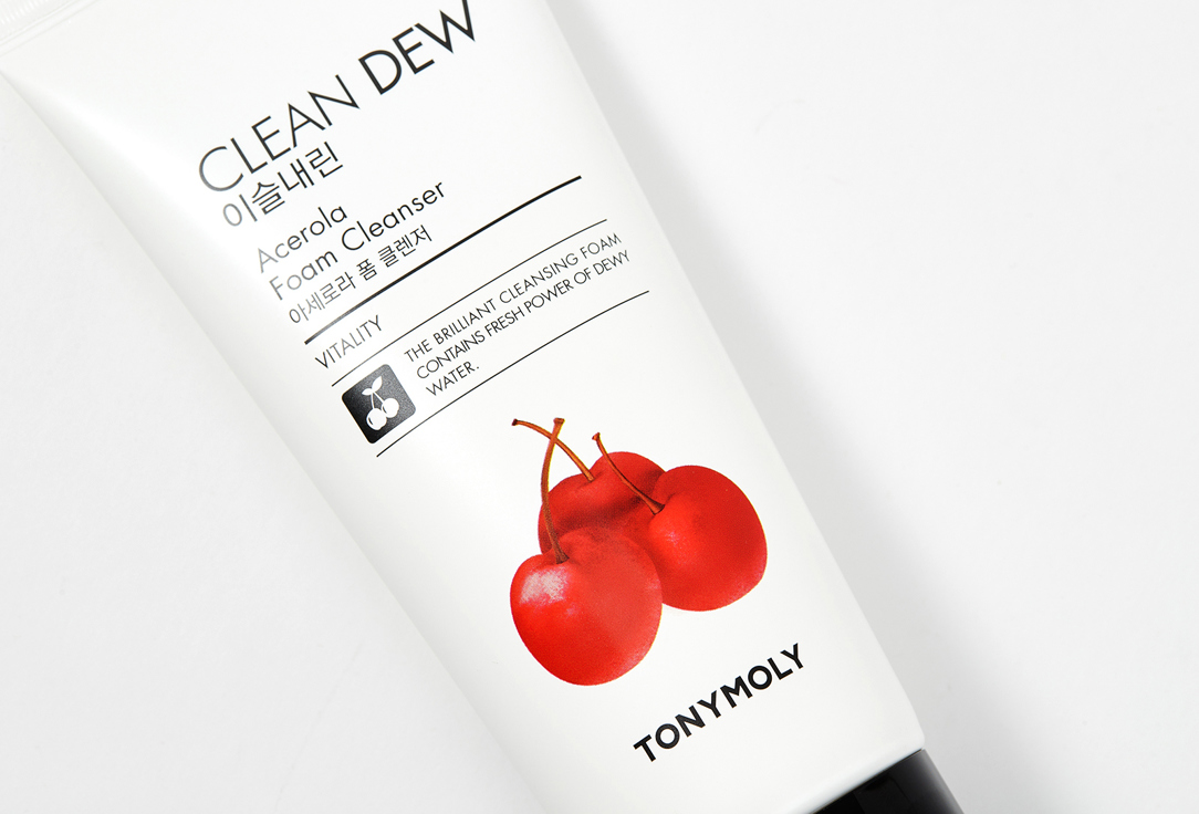 Пенка для умывания Tony Moly Clean Dew Acerola Foam Cleanser 