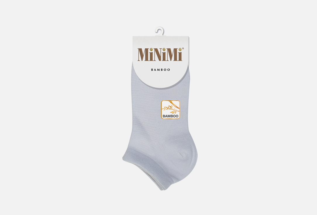 Носки укороченные MINIMI BAMBOO укороченные белые носки женские х б minimi fresh4102 размер 35 38 bianco белый