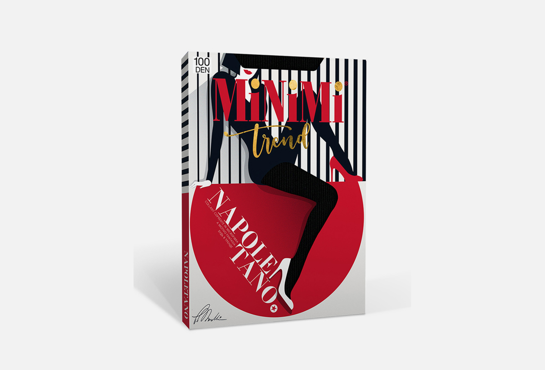Изображение товара Колготки MiNiMi NAPOLETANO 100 den Nero