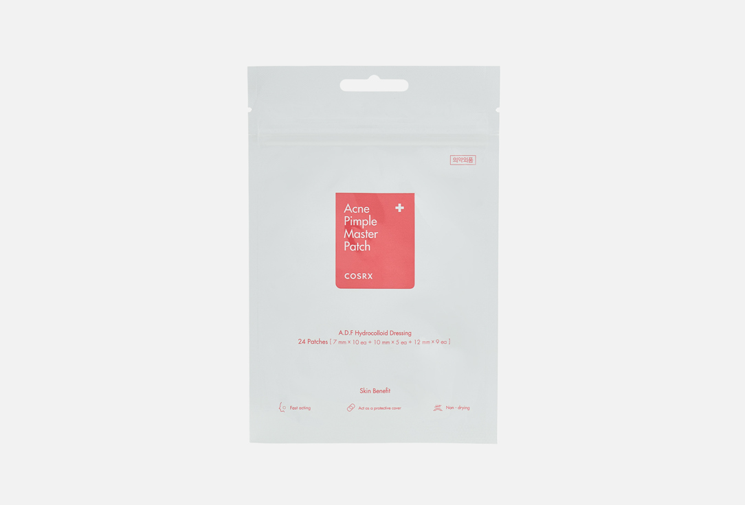 

Стикеры локальные от прыщей COSRX, Acne Pimple Master Patch 24 шт