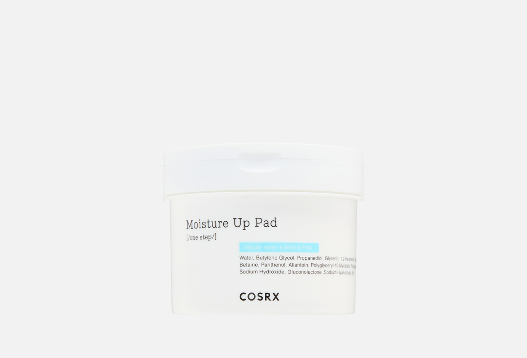 Увлажняющие подушечки для сухой и чувствительной кожи 70 штук COSRX One Step Moisture Up Pad 70 шт