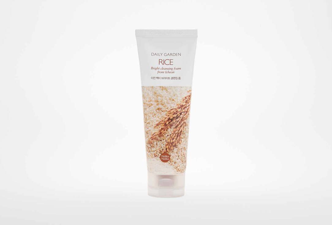 

Пенка для лица HOLIKA HOLIKA, Daily Garden Rice Bright cleansing foam from Icheon 120 мл