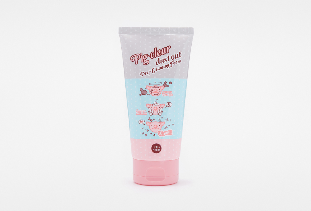 Изображение товара Пенка для лица Holika Holika Pig-clear dust out Deep Cleansing Foam