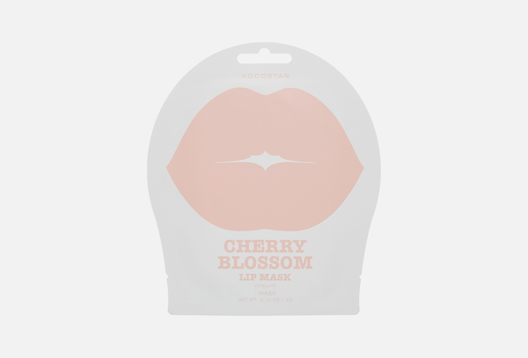 Гидрогелевая маска для губ Kocostar CHERRY BLOSSOM 
