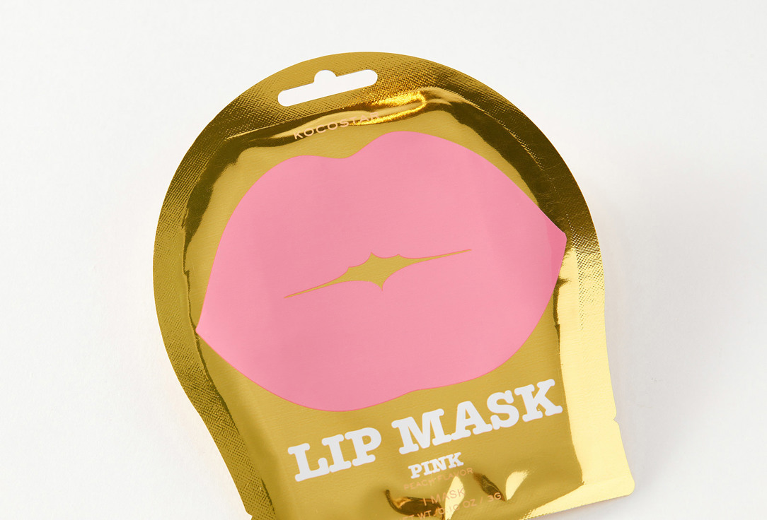 Гидрогелевая маска для губ Kocostar PINK  
