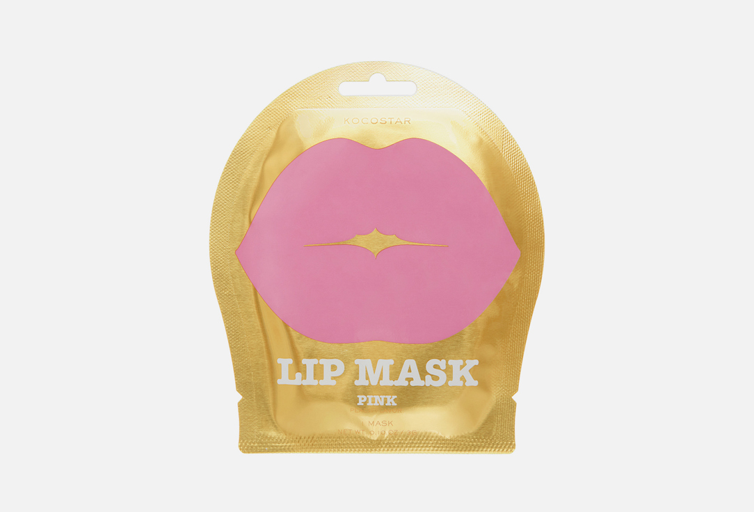 Гидрогелевая маска для губ Kocostar PINK  