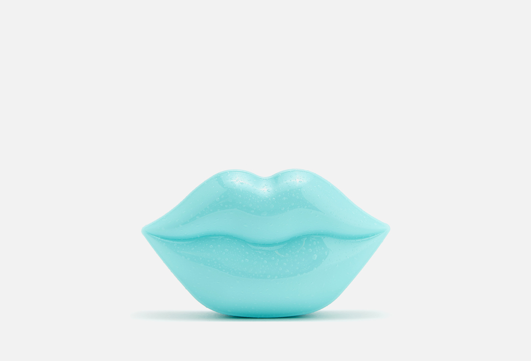 Гидрогелевые патчи для губ Kocostar Lip Mask Lip Mask Mint Single Pouch Green Grapes Flavor  