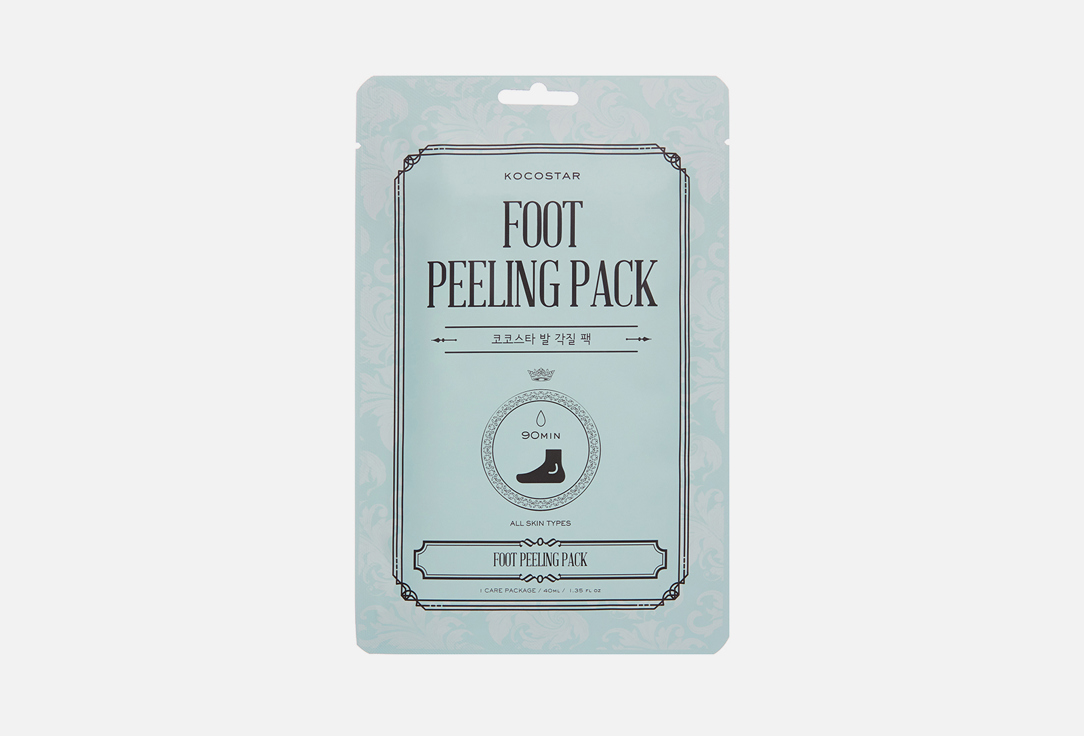 

Маска-носочки для ног KOCOSTAR, FOOT PEELING 1 пар
