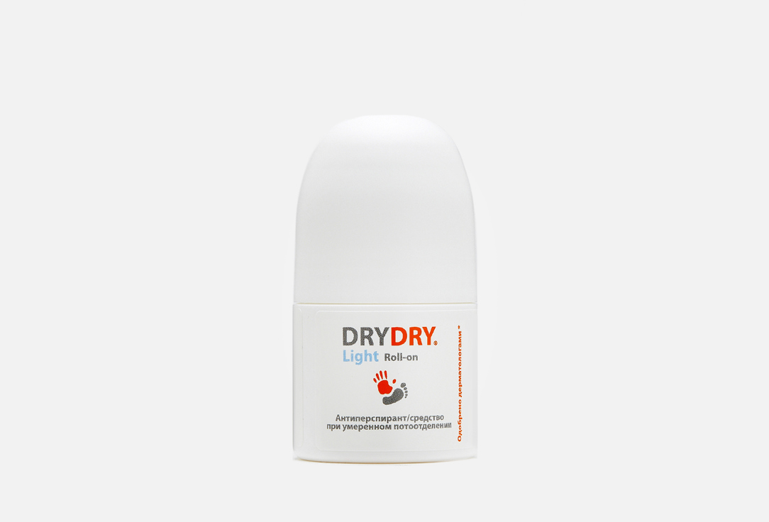 антиперспирант DRY DRY Light 50 мл дезодорант ролик для тела vival glam 50 мл
