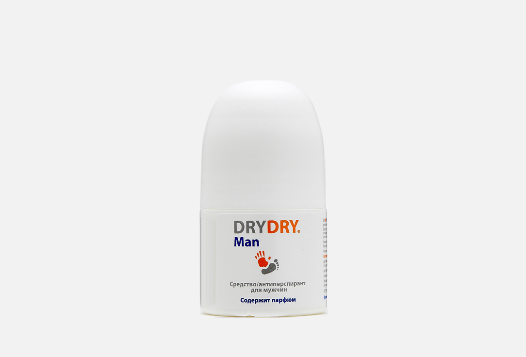 антиперспирант DRY DRY Man 50 мл стоппот присыпка для тела антиперспирант dry expert 45 гр