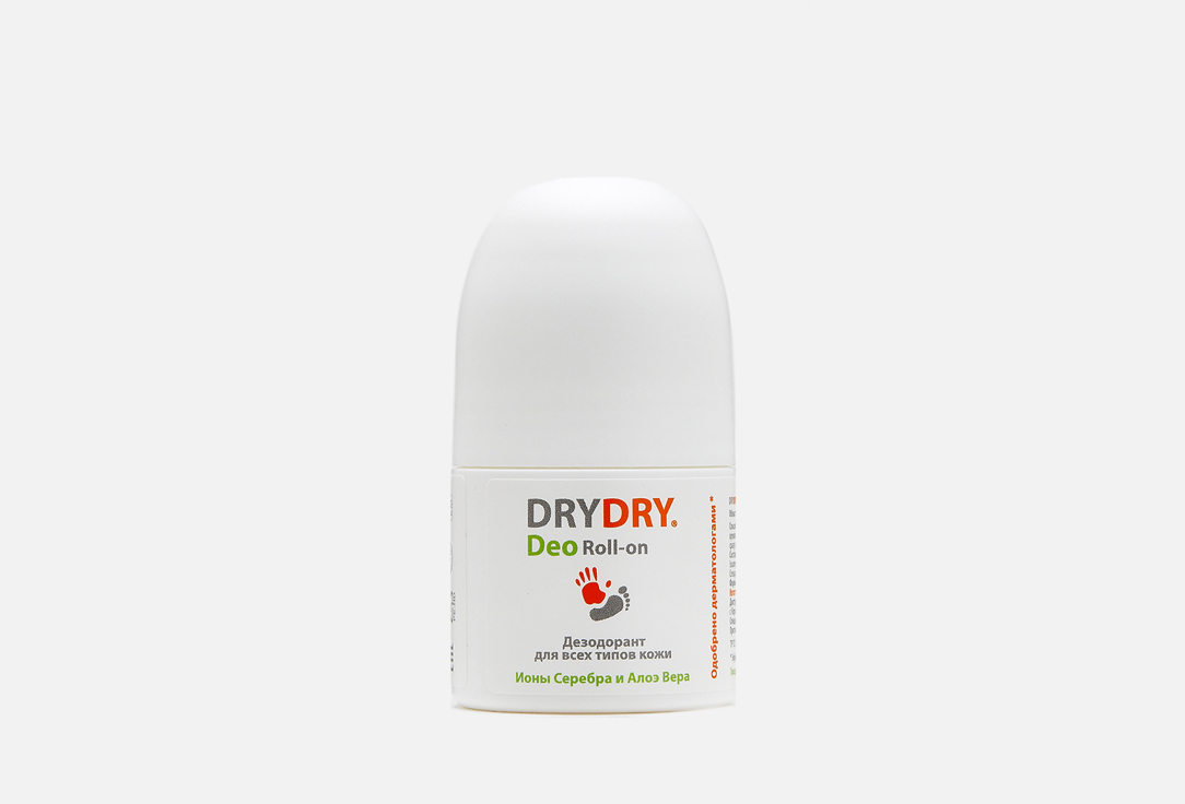 дезодорант роликовый dry dry deo roll on с ионами серебра и aлоэ вера 50 мл 3 шт дезодорант DRY DRY Deo Roll 50 мл