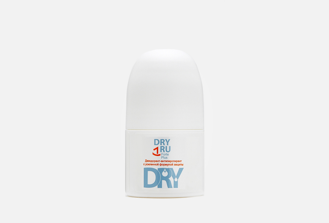 дезодорант-антиперспирант DRY RU Forte Plus 50 мл дезодорант ролик dry ru дезодорант антиперспирант с усиленной формулой защиты forte plus
