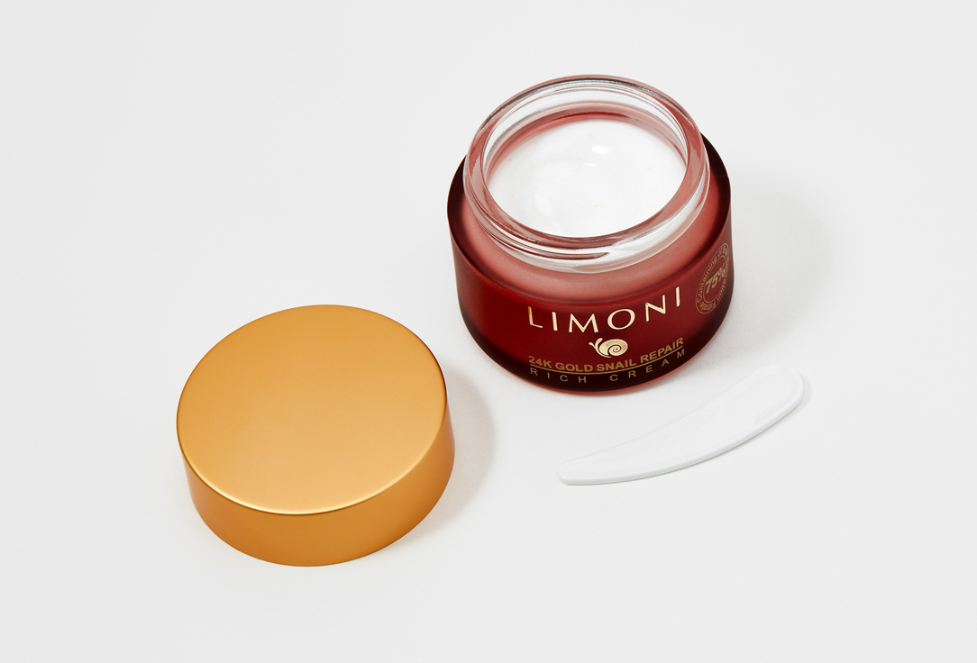 Крем для лица LIMONI  24K Gold Snail Repair Rich Cream 