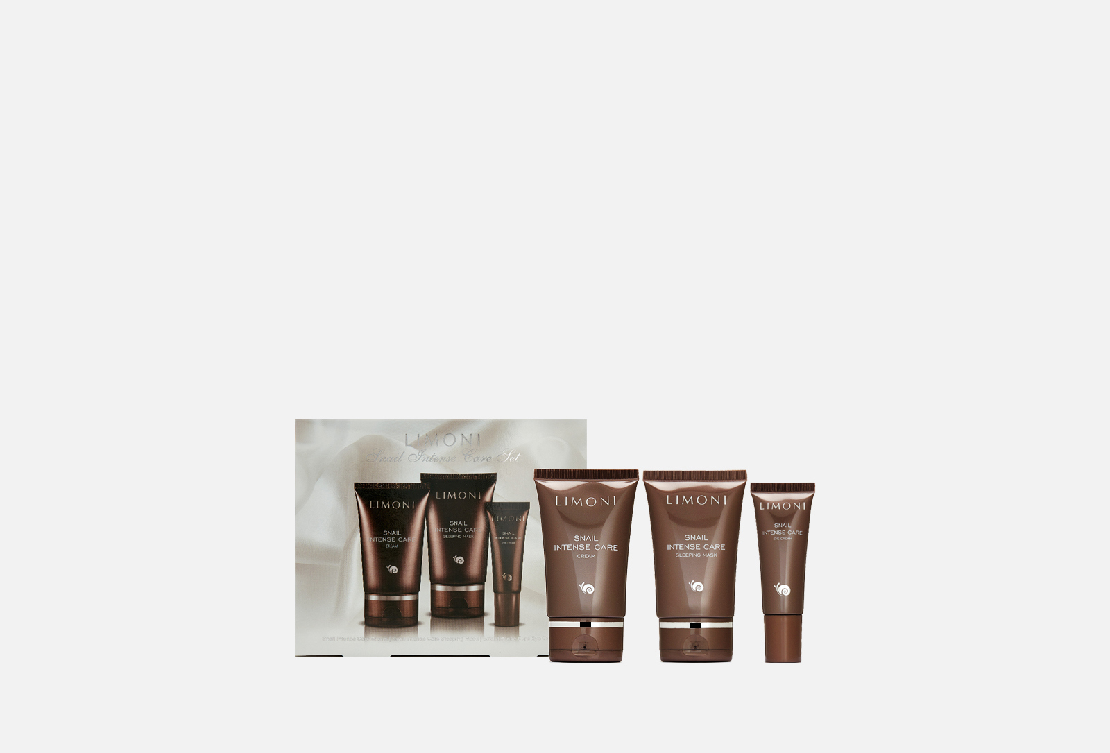 LIMONI Набор для ухода Snail Intense 1 шт — купить в Алматы и Шымкенте